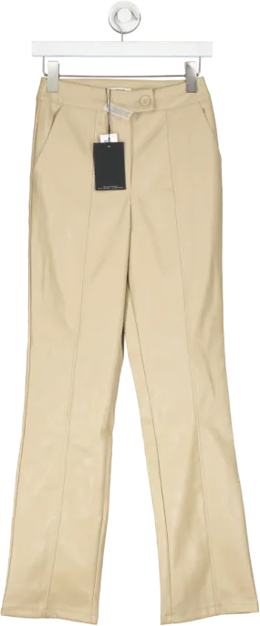 4th & Reckless Beige Wren Trousers UK 6