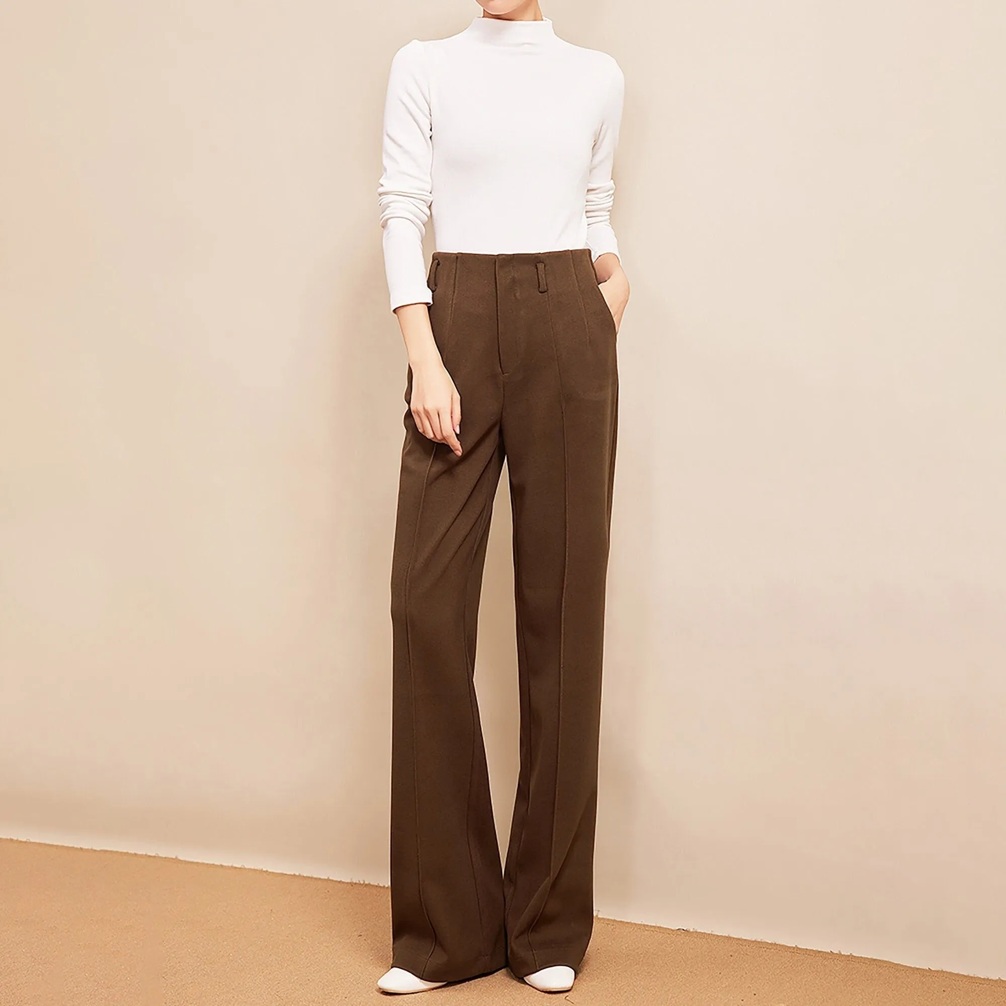 Abby Wide Leg Palazzo Pants