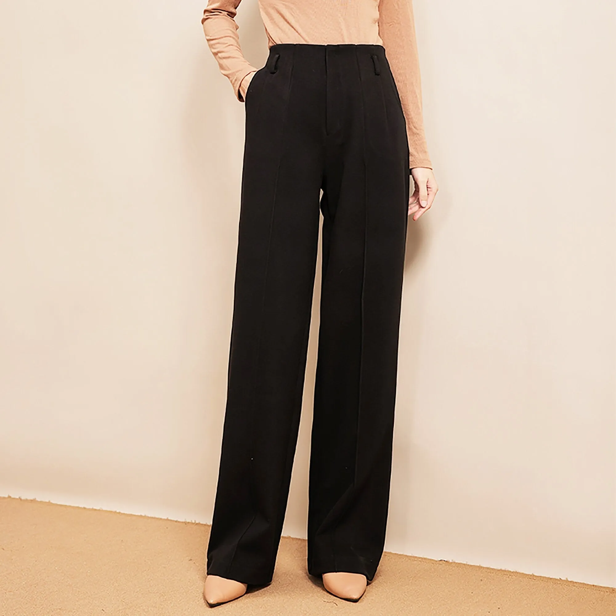 Abby Wide Leg Palazzo Pants