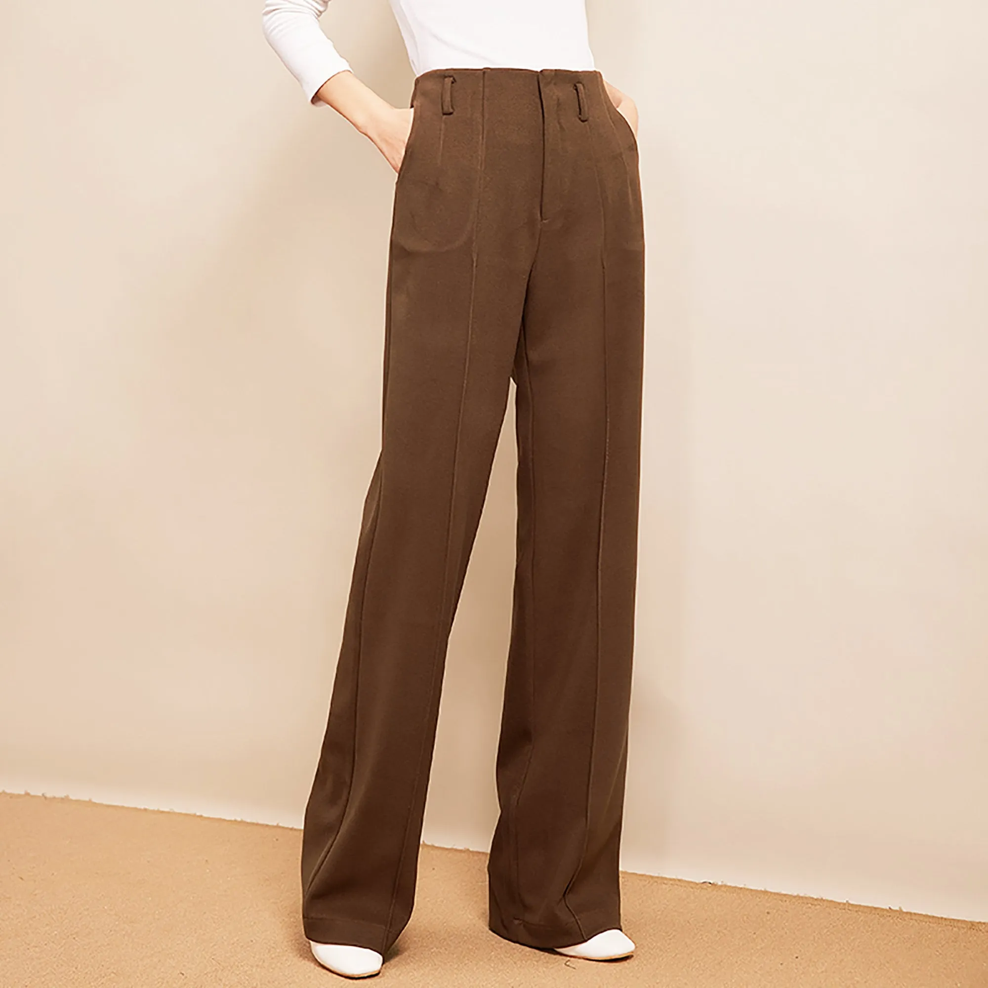 Abby Wide Leg Palazzo Pants