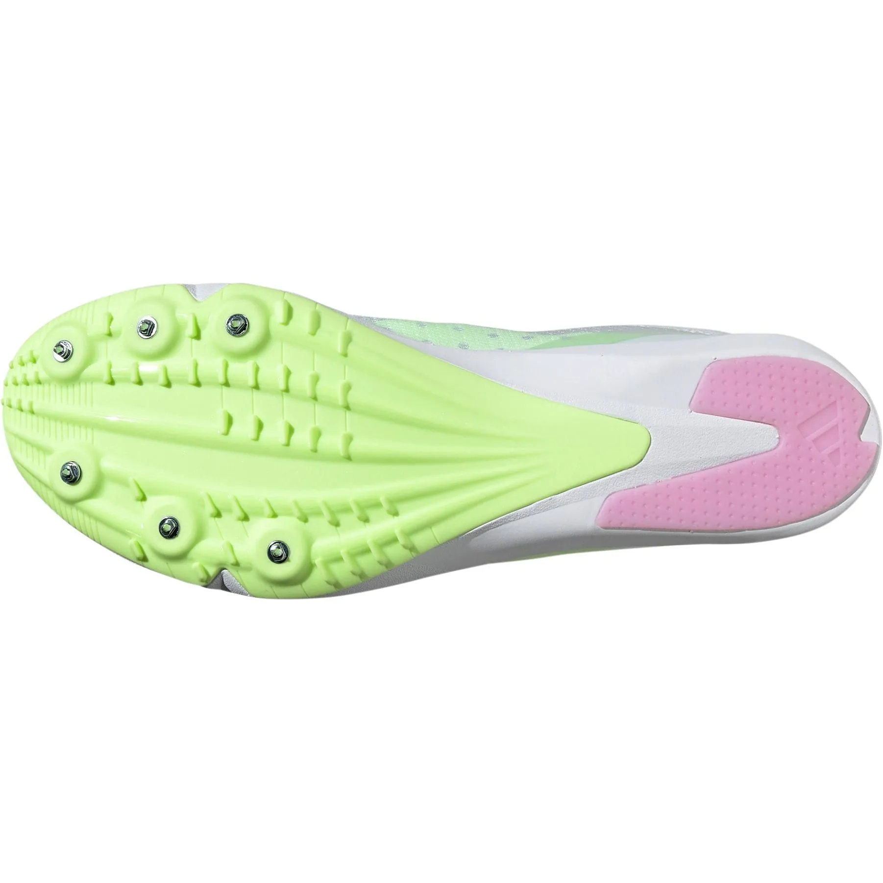 adidas Distancestar Running Spikes - White