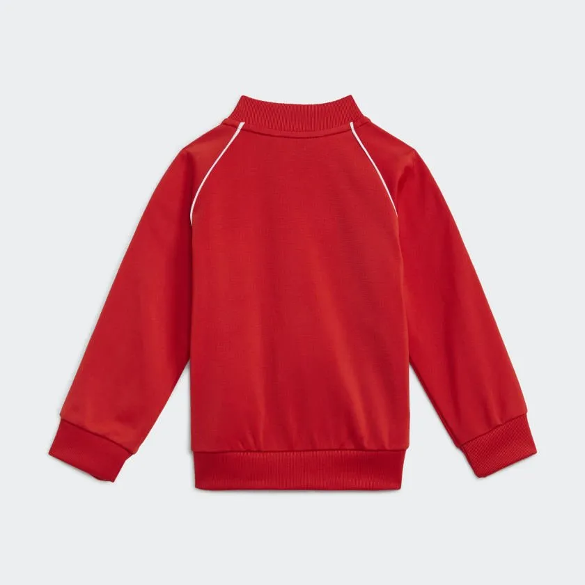 Adidas kids Tracksuit Red/White