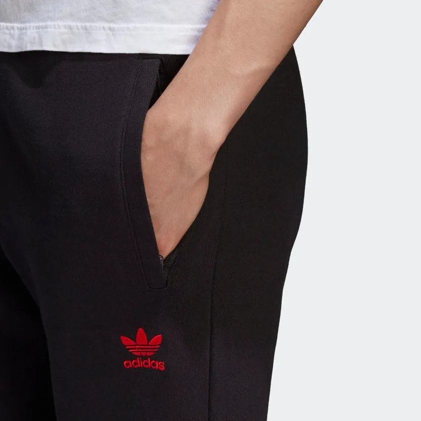 Adidas Originals Men's adicolor Trefoil Fleece Track Pants - Black XS