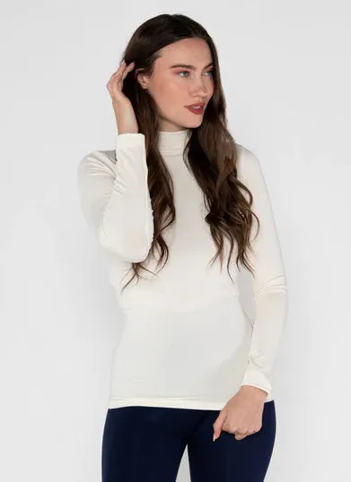 Bamboo Mock Neck Top