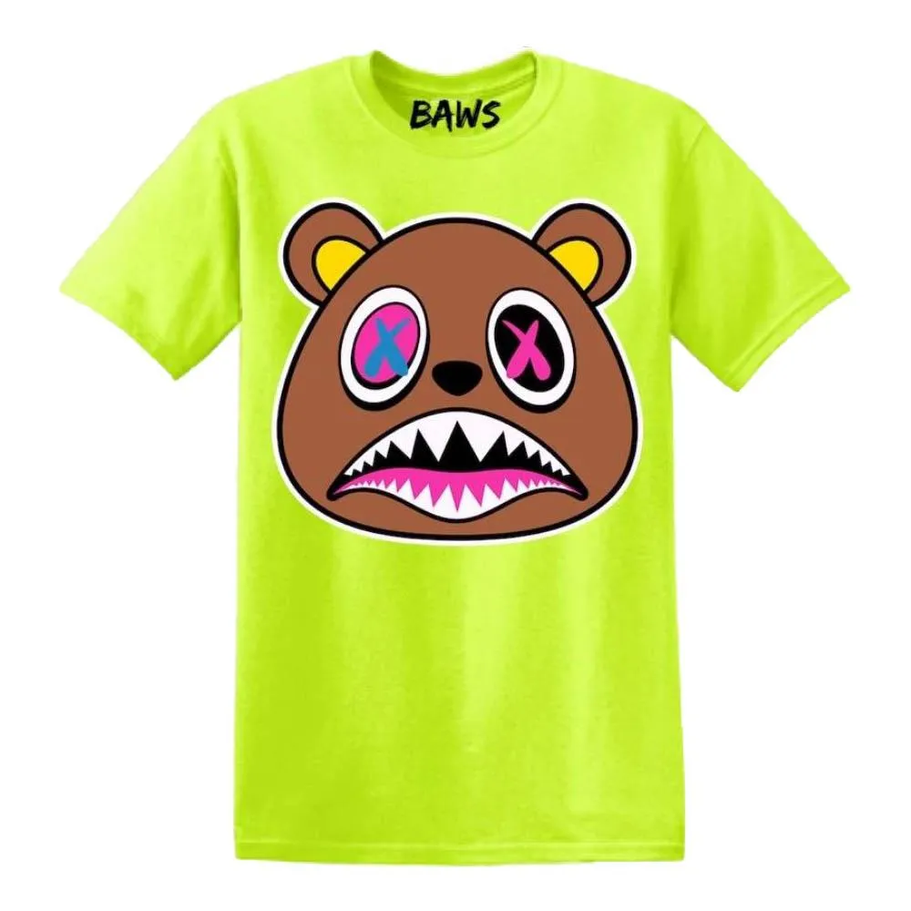 Baws Crazy Baws T-Shirt Safety Yellow