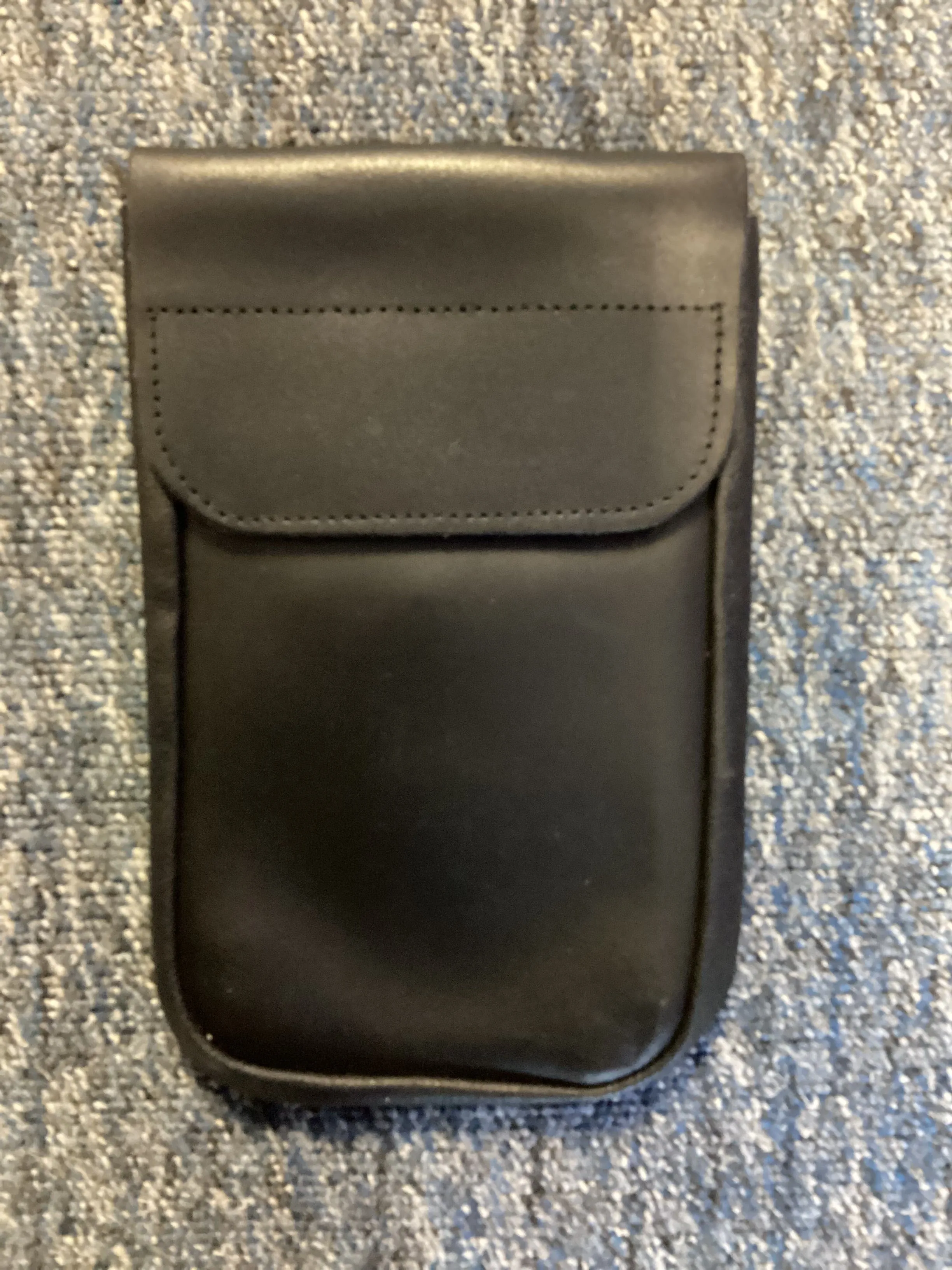 Black Notebook Pouch Leather, 8ins x 5ins (Used - Grade A)