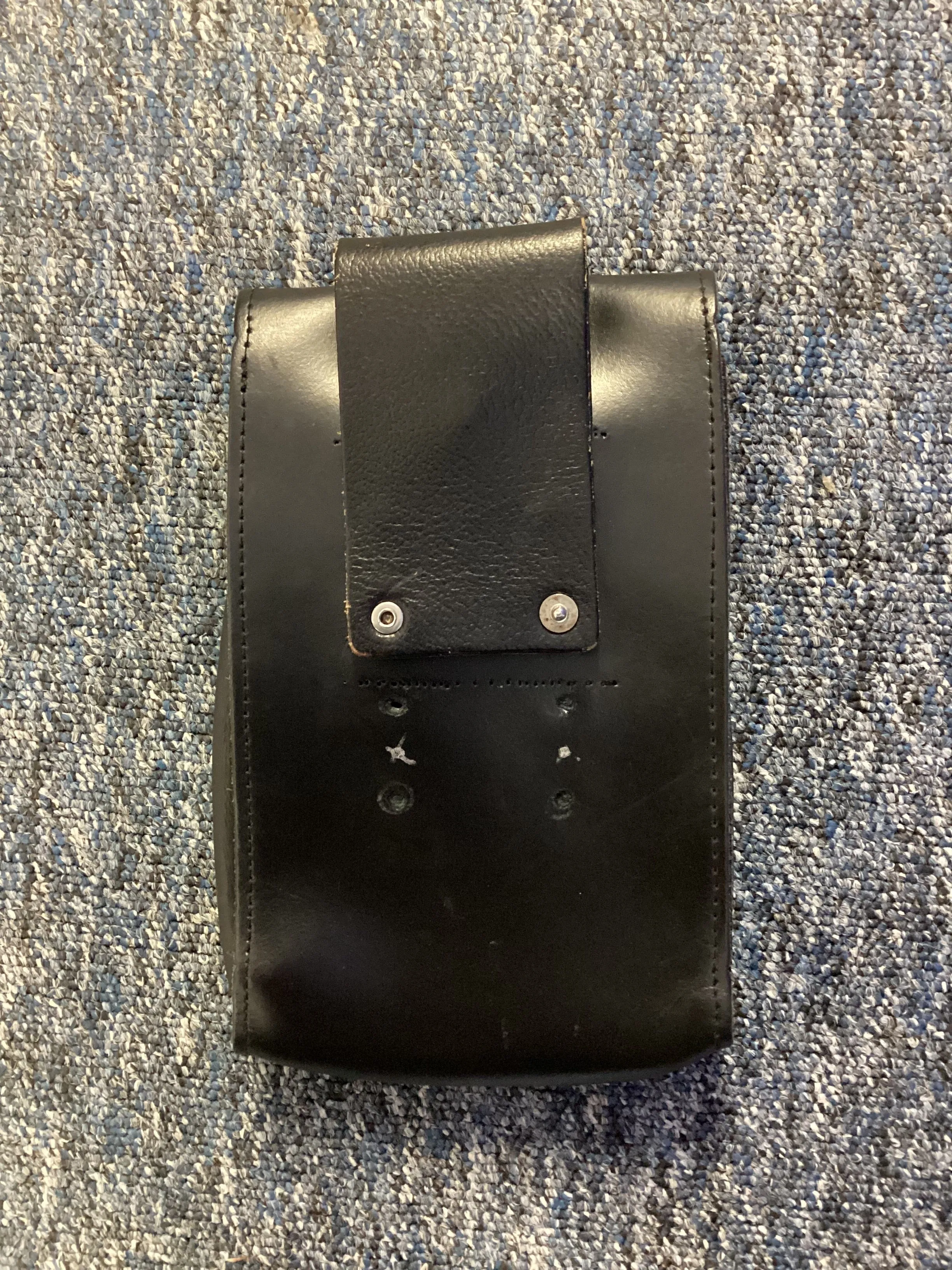 Black Notebook Pouch Leather, 8ins x 5ins (Used - Grade A)