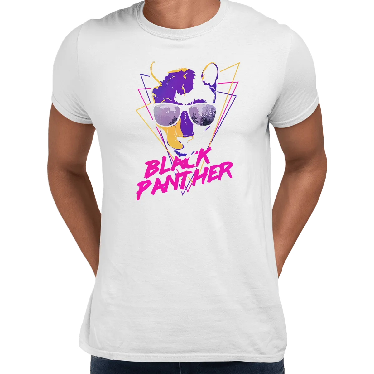 Black Panther Unisex Men Shirt Unisex Crew Neck T Shirt