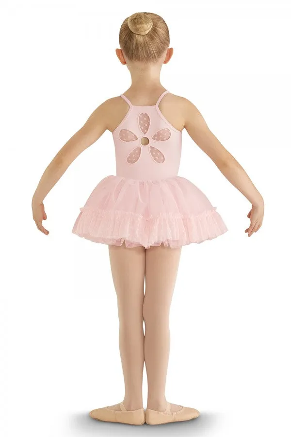 Bloch Child Heart Mesh Ruffle Hem Tutu Skirt - CR8111