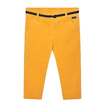 Boboli Velvet trousers for infants and children 717027 1155 mustard