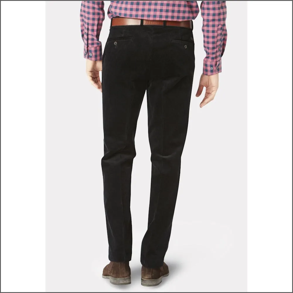 Brook Taverner Ellroy Black Cord Trouser<><>