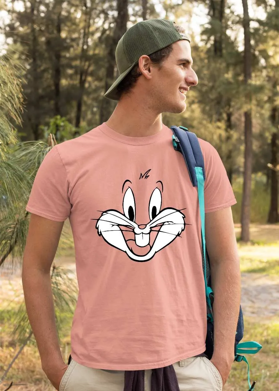 Bugs Bunny Men Half Sleeve T-Shirt