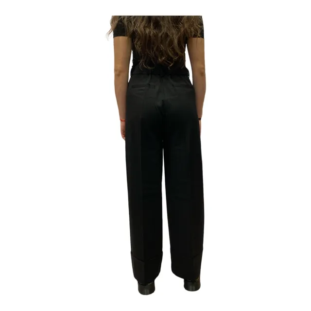 b.young women's trousers with elastic BYELLAN CUFF 20810400 200451 black