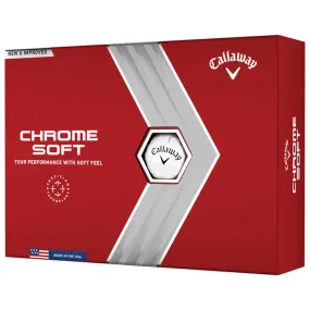 Callaway Balles Chrome Soft (boite de 12)