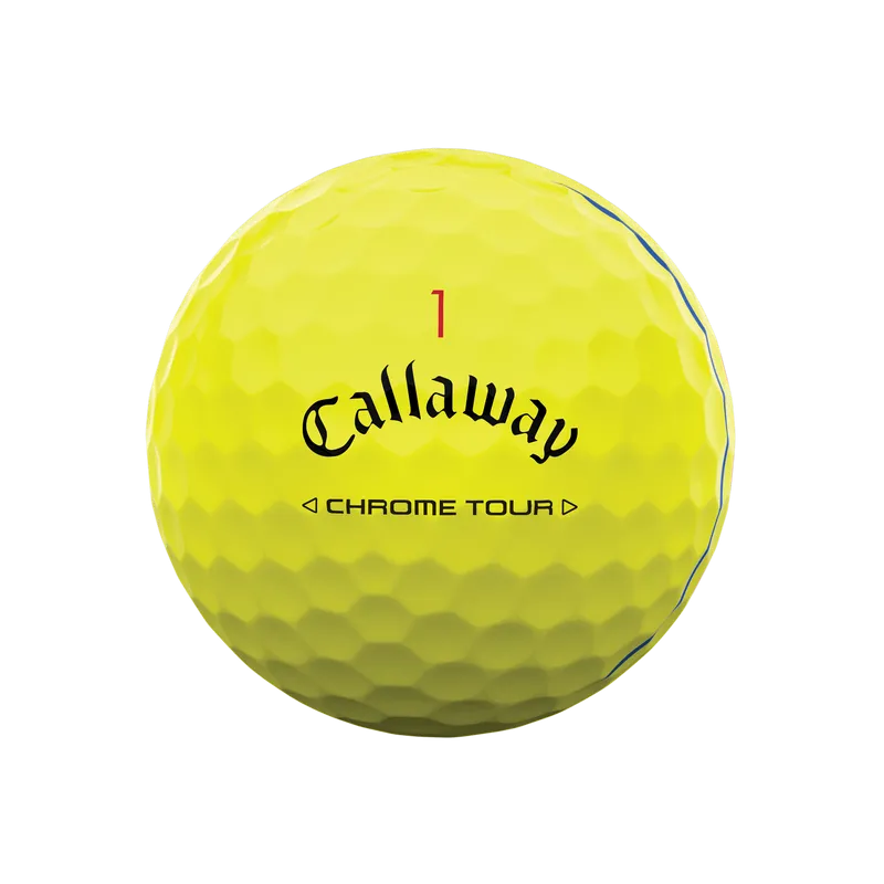 Callaway Chrome Tour Triple Track Yellow Sleeve