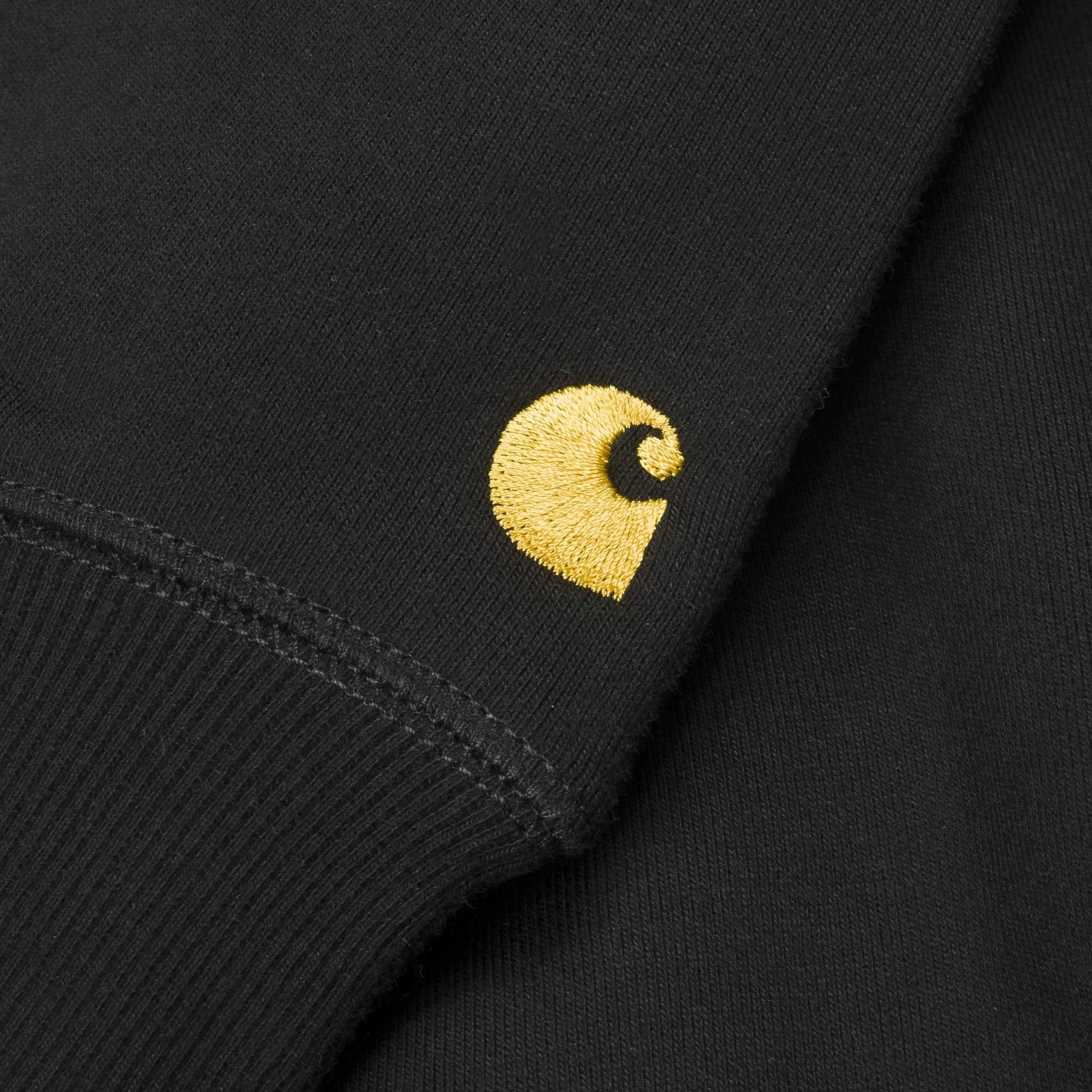 Carhartt Chase Sweat Black/ Gold