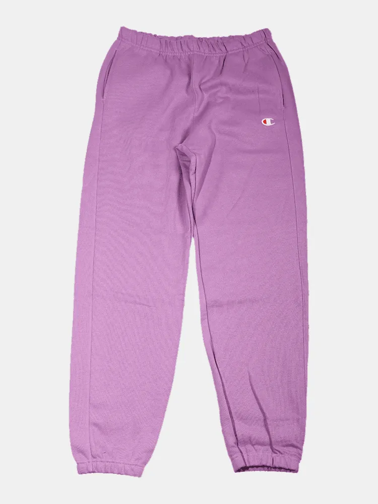 Champion Reverse Weave Small C Relaxed Jogger - Tinted Lavender