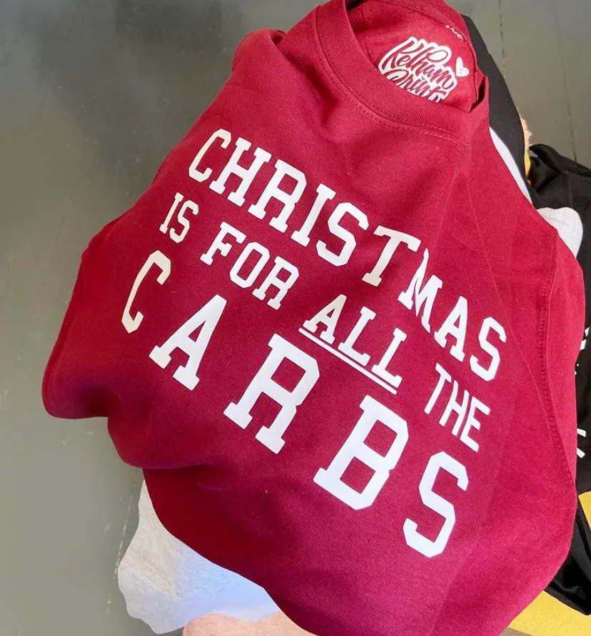 Christmas Is For ALL The Carbs - Unisex Fit Sweater