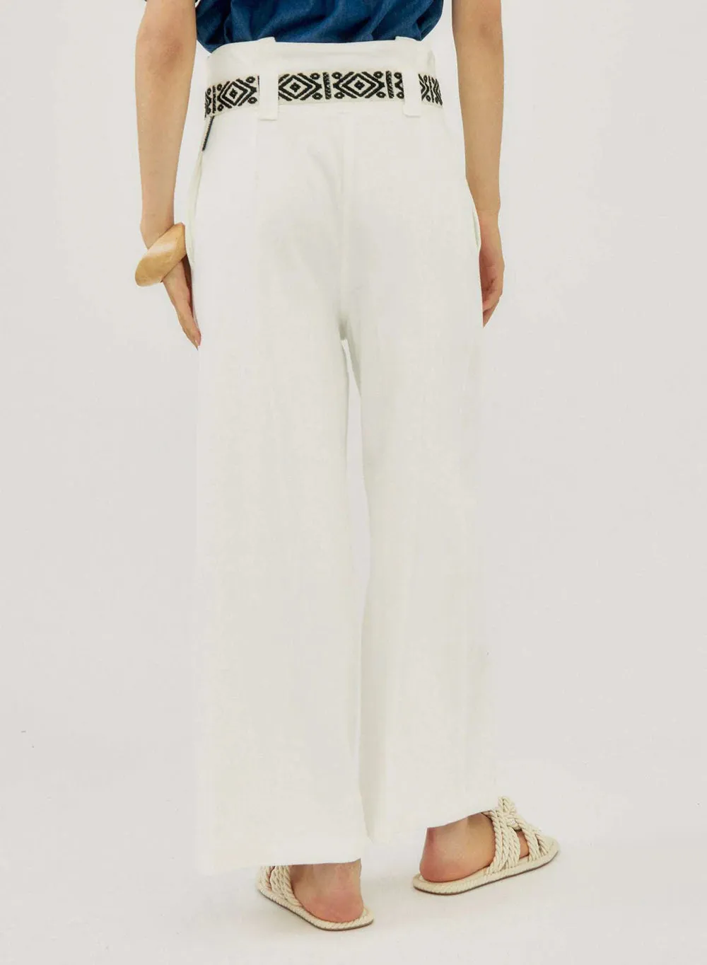 Silvian Heach White Trousers