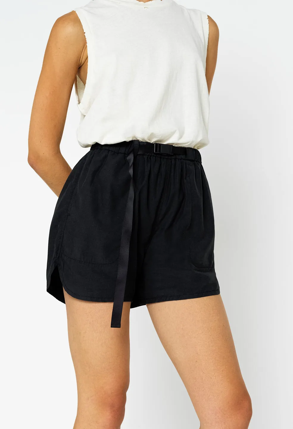 Cotton Summit Shorts / Black