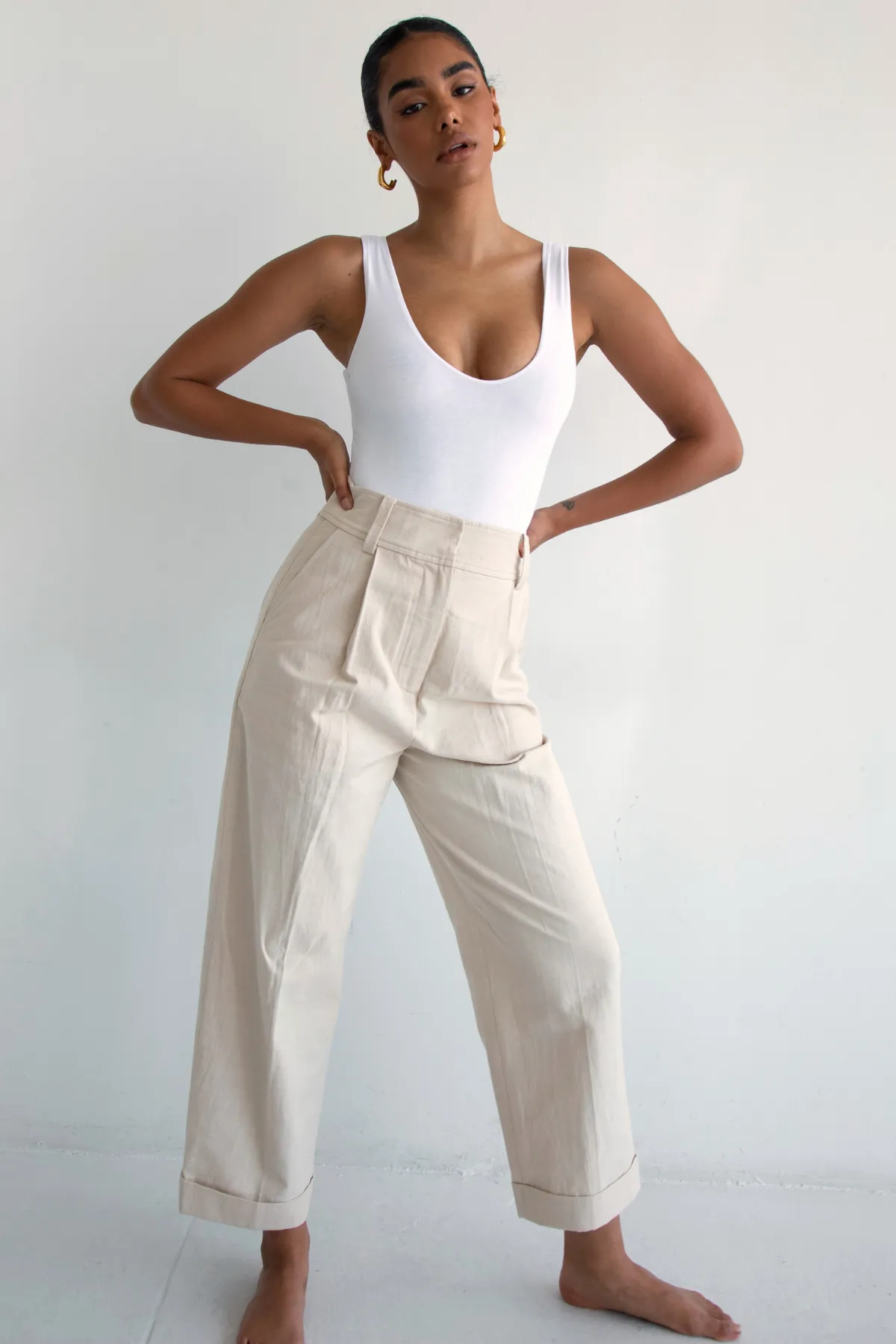 Crop Trousers