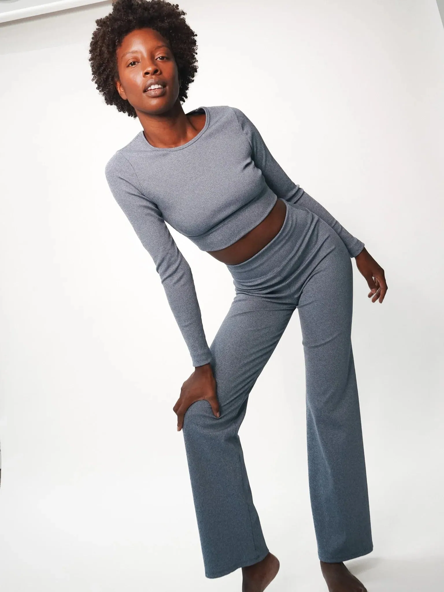 Electric & Rose Ella Ribbed Lounge Pants