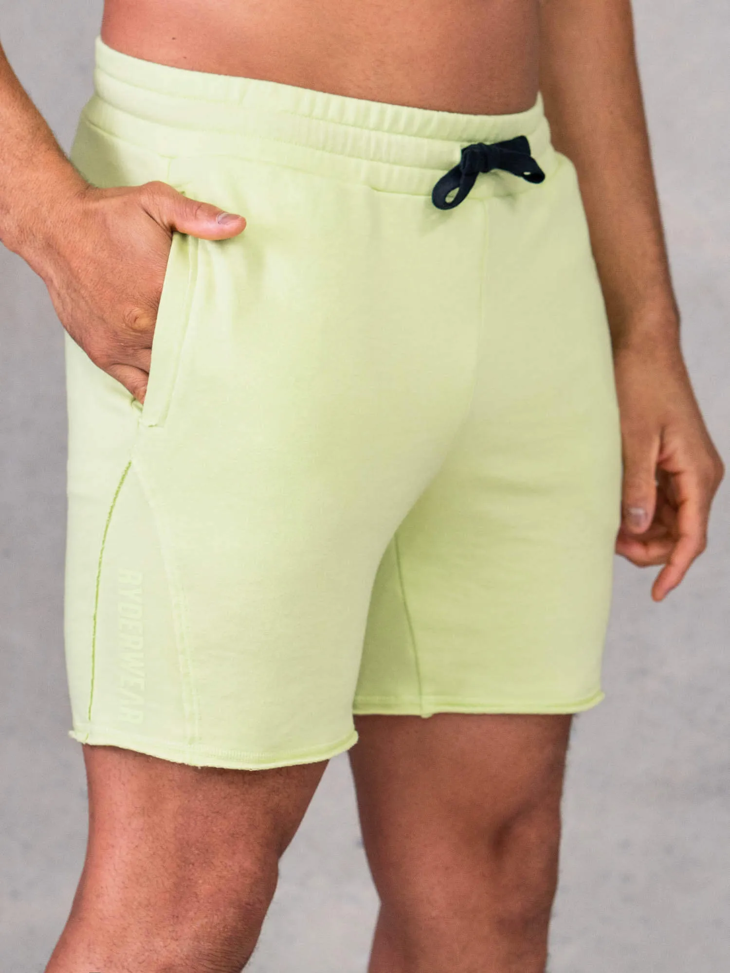 Force 6 Track Short - Lime