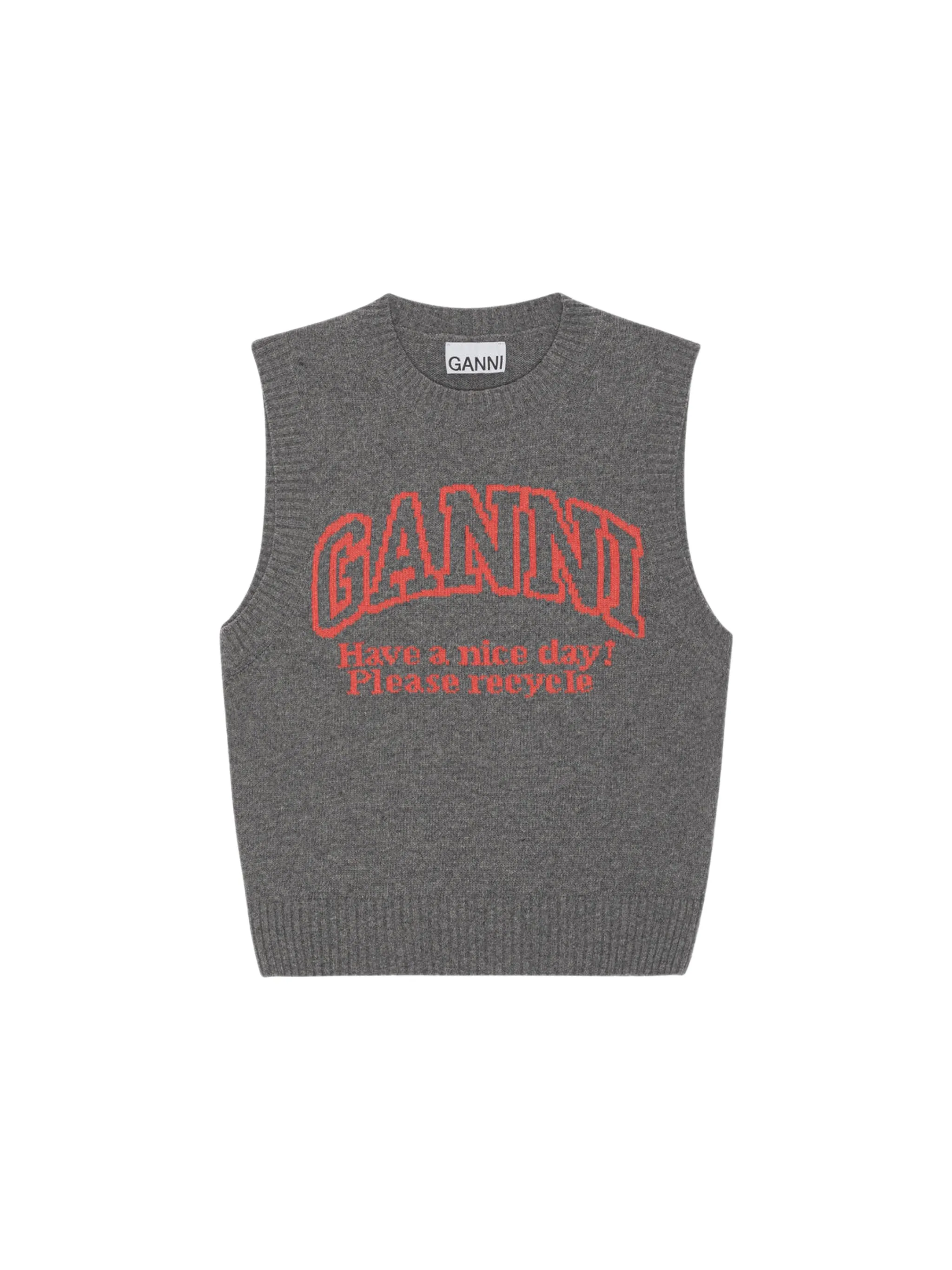 Ganni Graphic Vest K1968