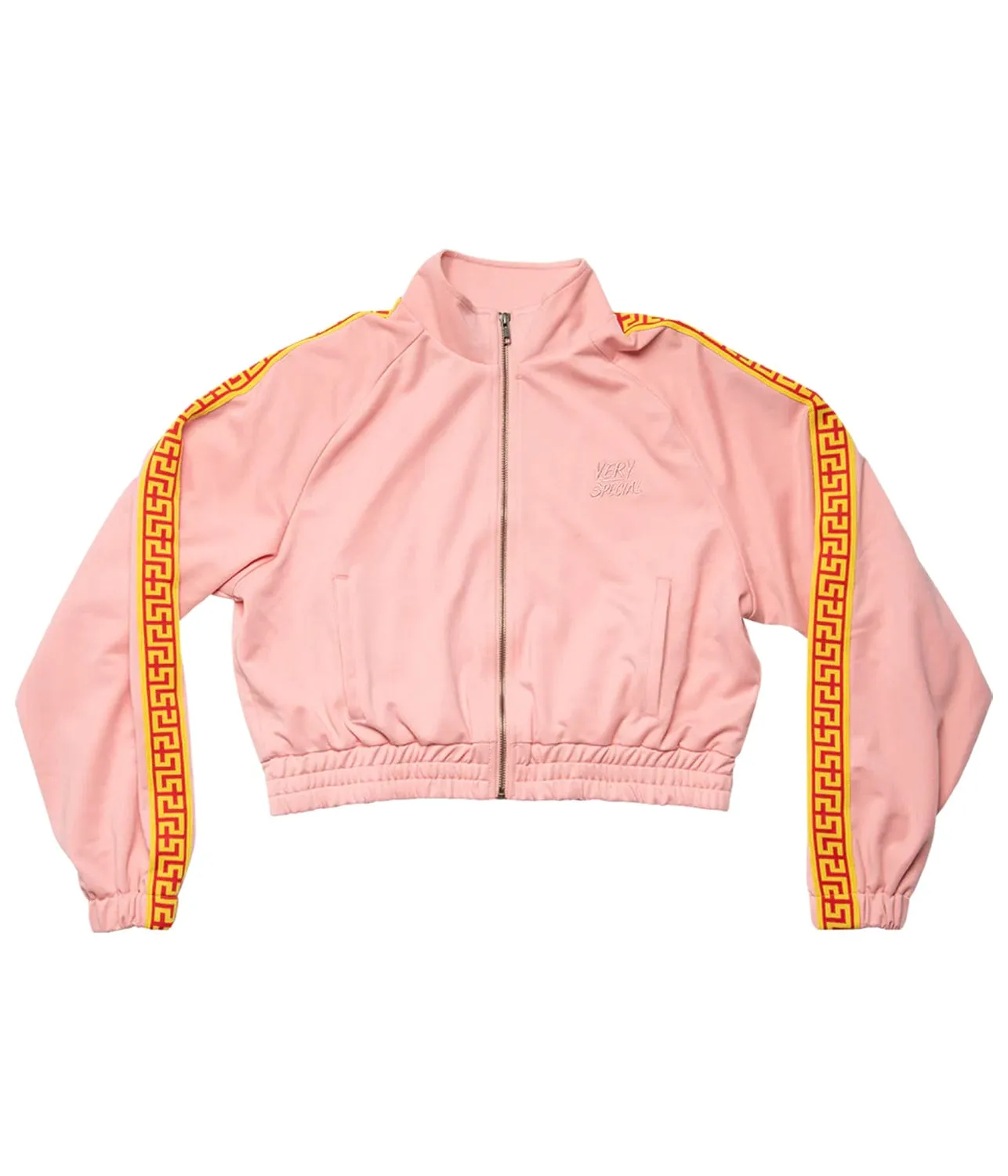 GEO TRACK JACKET- PINK