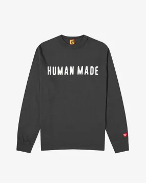 Graphic L/S T-Shirt Black