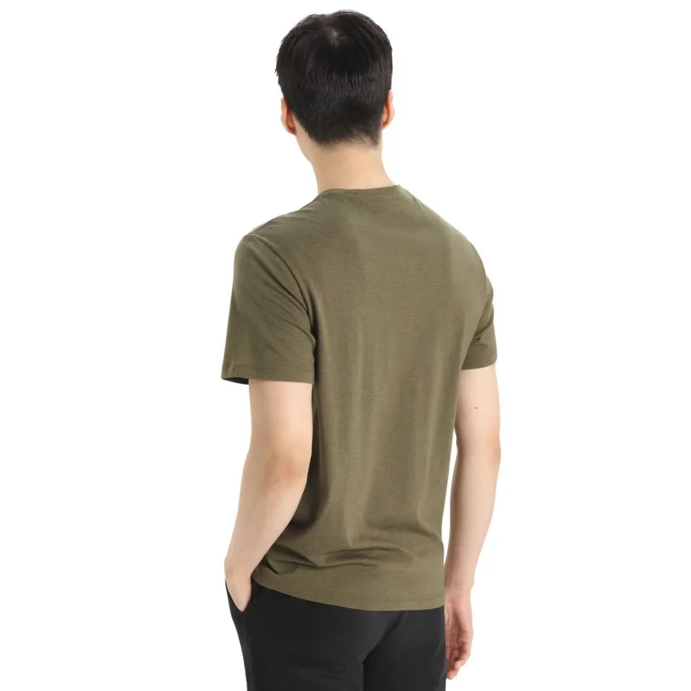 icebreaker Merino Men's Central Classic Short Sleeve T-Shirt - Loden, Earth, Black