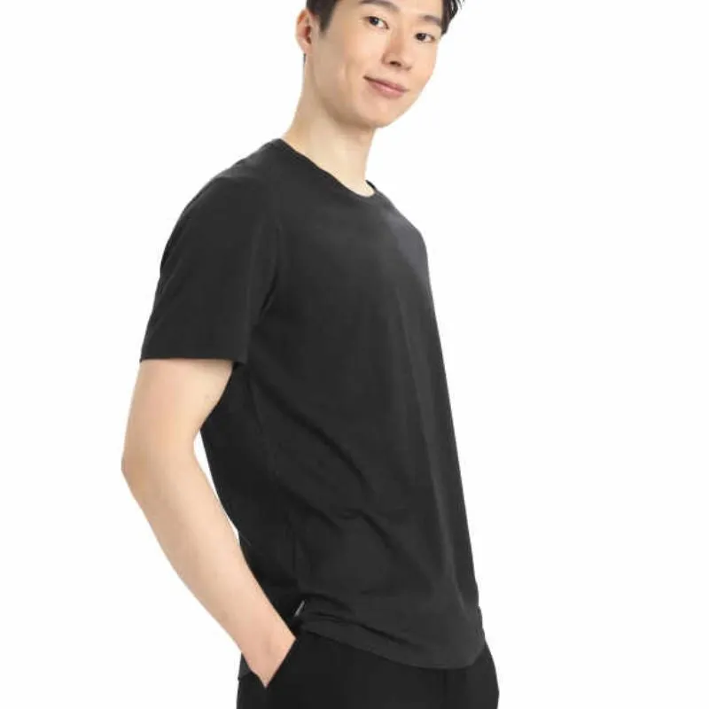 icebreaker Merino Men's Central Classic Short Sleeve T-Shirt - Loden, Earth, Black