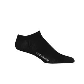 icebreaker Merino Women's Lifestyle Fine Gauge No Show Socks - Black Casual Everyday