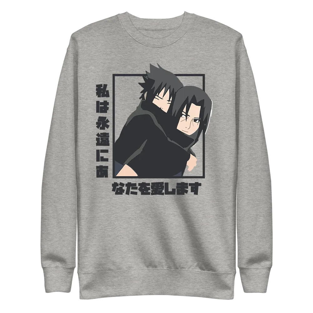 Itachi and Sasuke Naruto Shippuden Sweatshirt