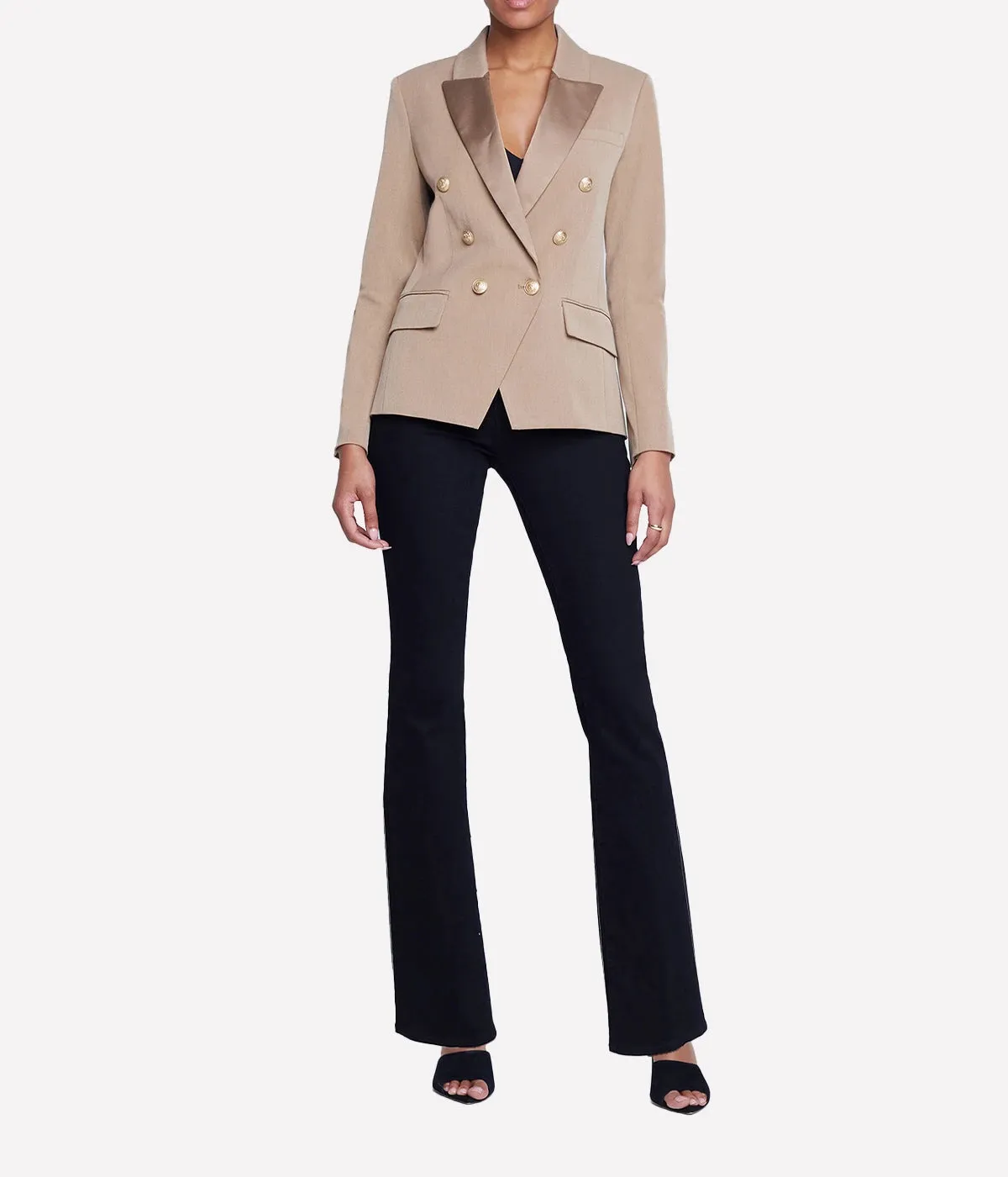 Kenzie Blazer in Mochaccino