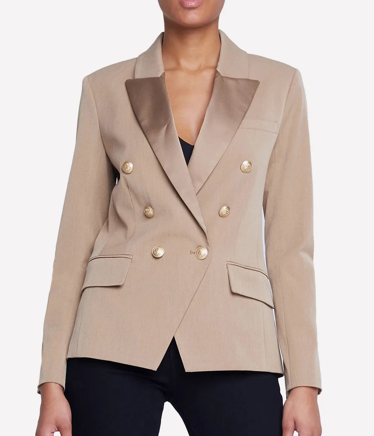 Kenzie Blazer in Mochaccino