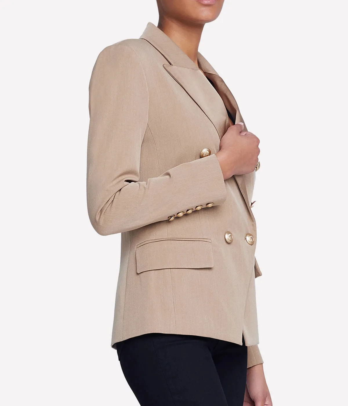 Kenzie Blazer in Mochaccino