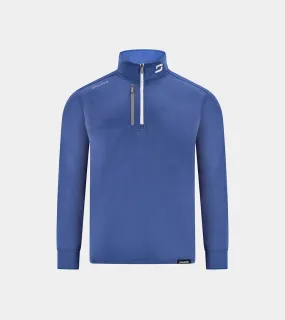 KIDS ULTRA BLEND 1/4 ZIP BLUE