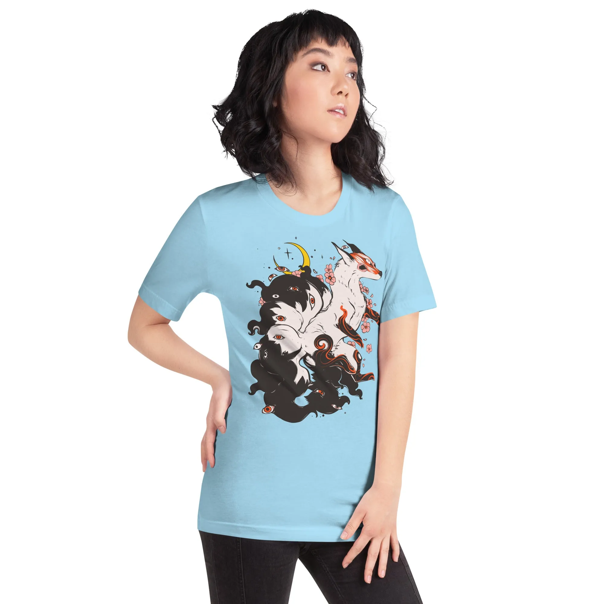 Kitsune Fox, Unisex T-Shirt