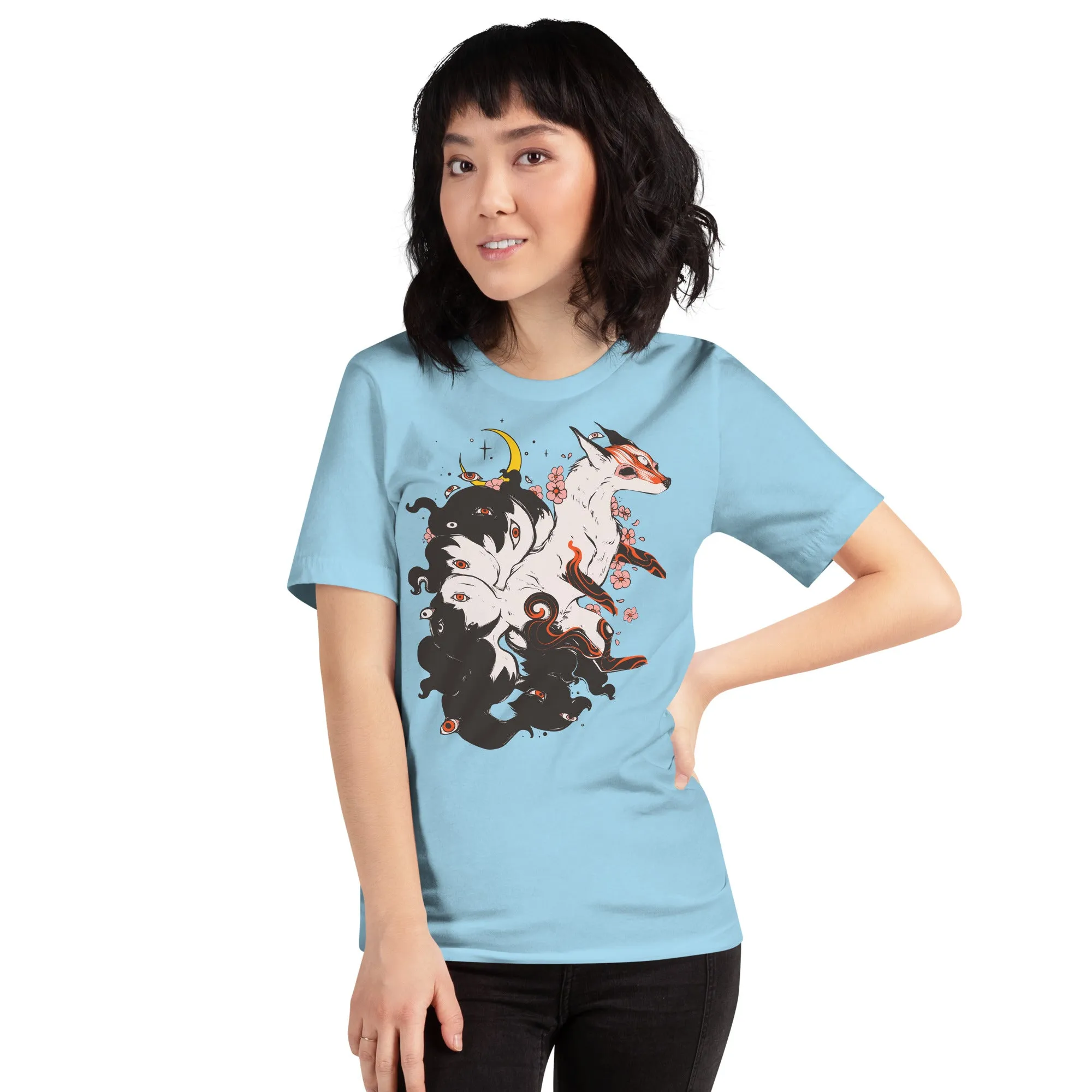 Kitsune Fox, Unisex T-Shirt