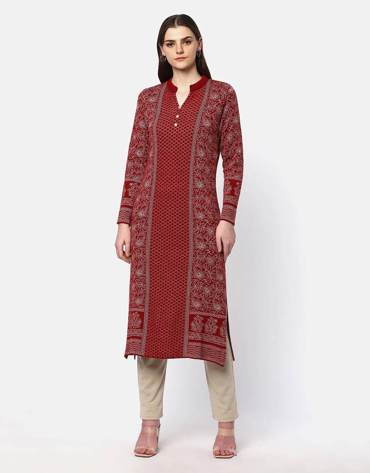 Knitted Women Fancy Kurti