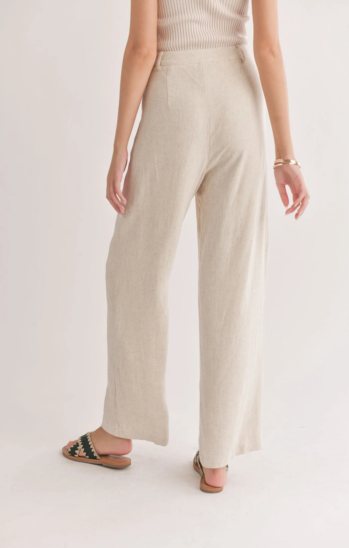 La Luna Pleated Trousers