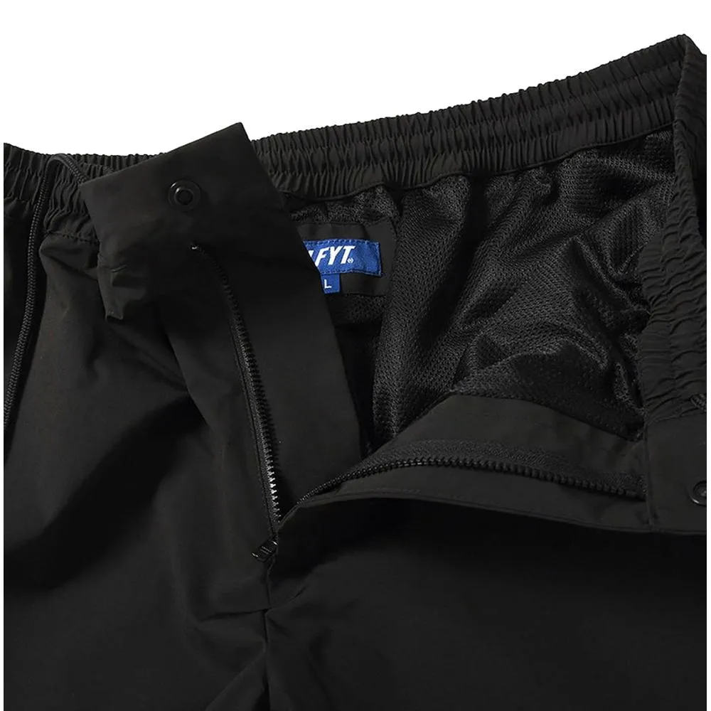 LAFAYETTE REFLECTOR TRACK PANTS-BLACK