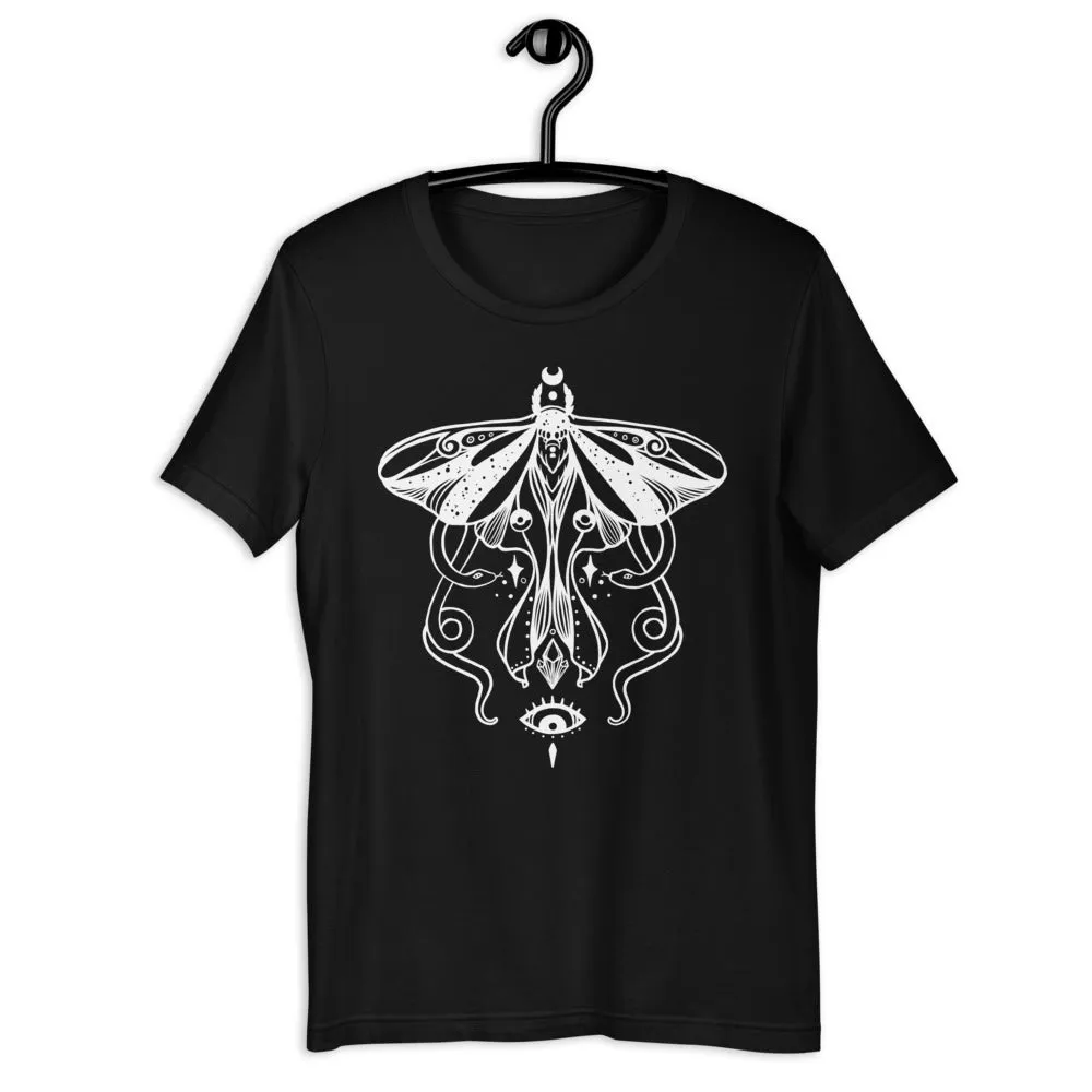 Luna Moth And Snakes, Unisex T-Shirt