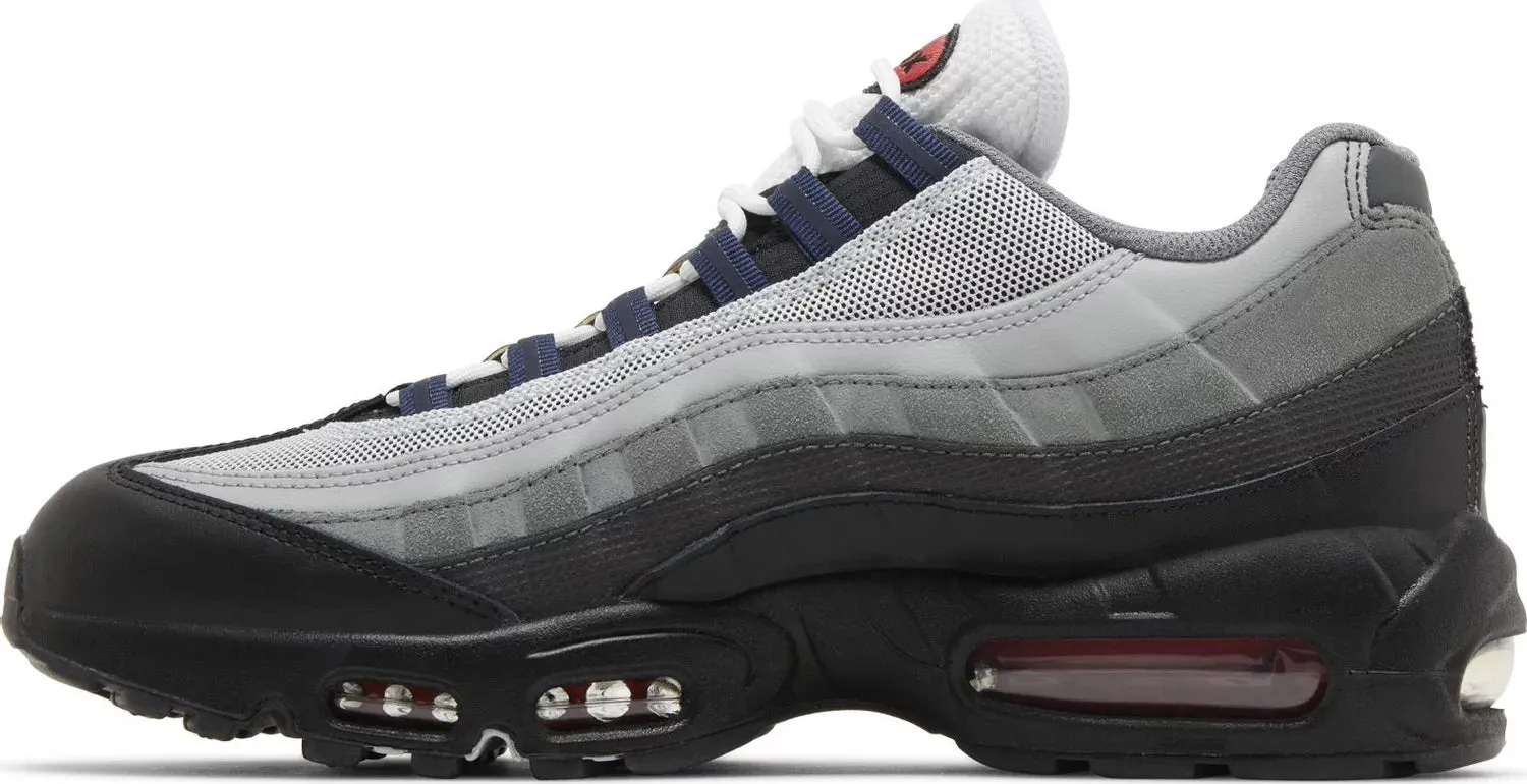 Nike Air Max 95 Track Red Smoke Grey