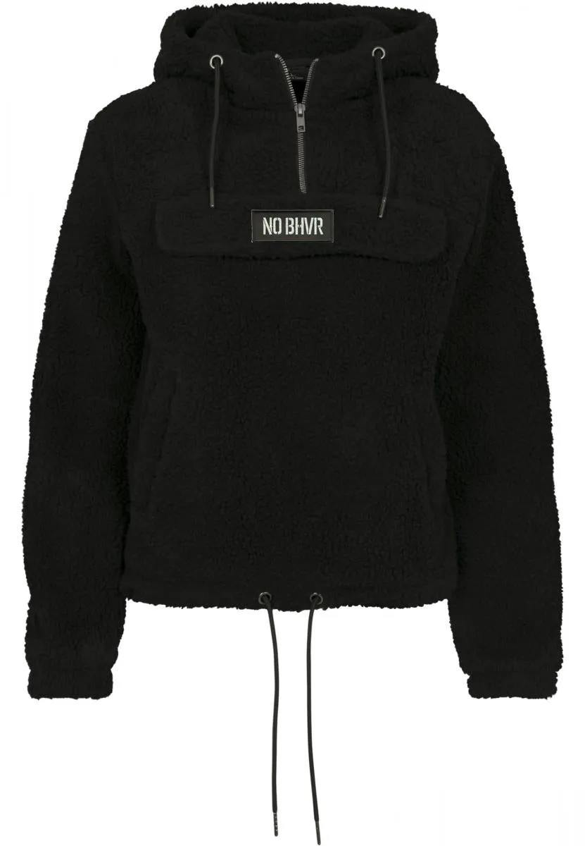 NO BHVR Ladies Sherpa Pull Over Hoody