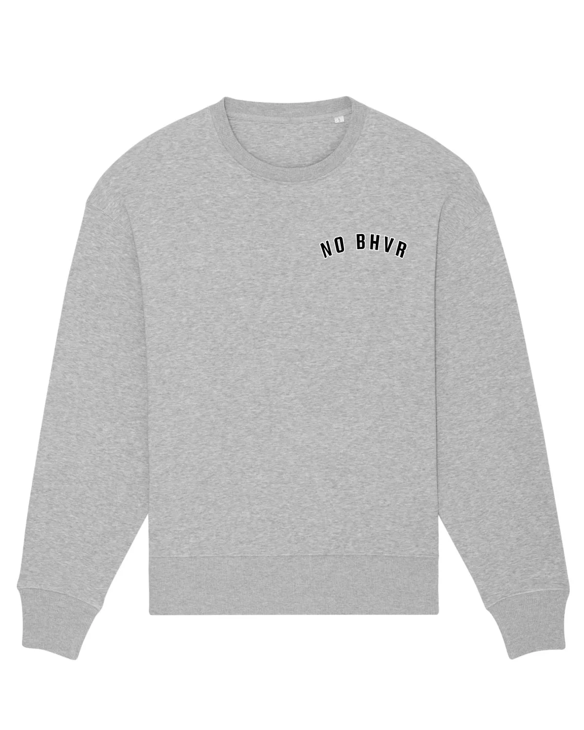 NO BHVR Varsity Crew Neck