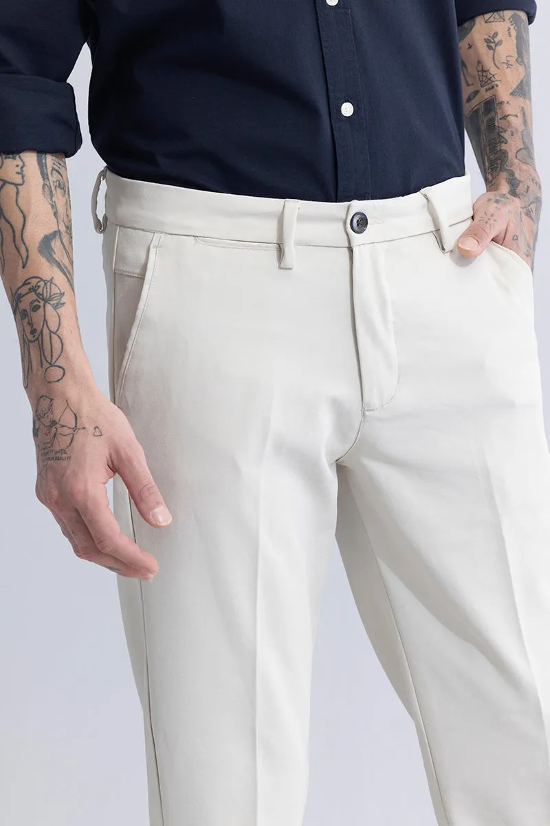 Octane Light Grey Trousers