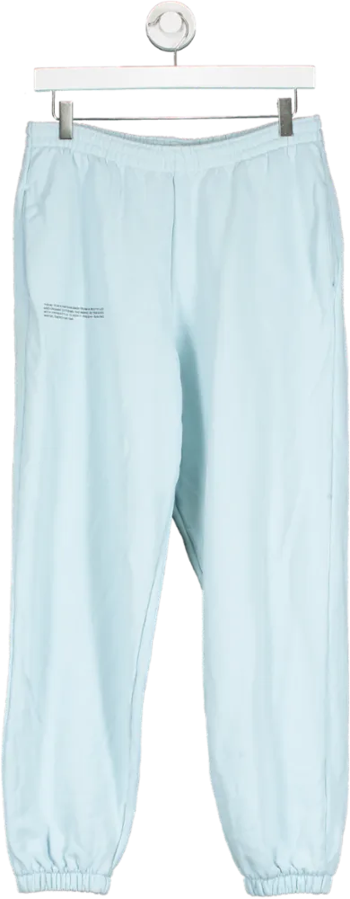 PANGAIA Blue Organic Cotton Track Pants UK M