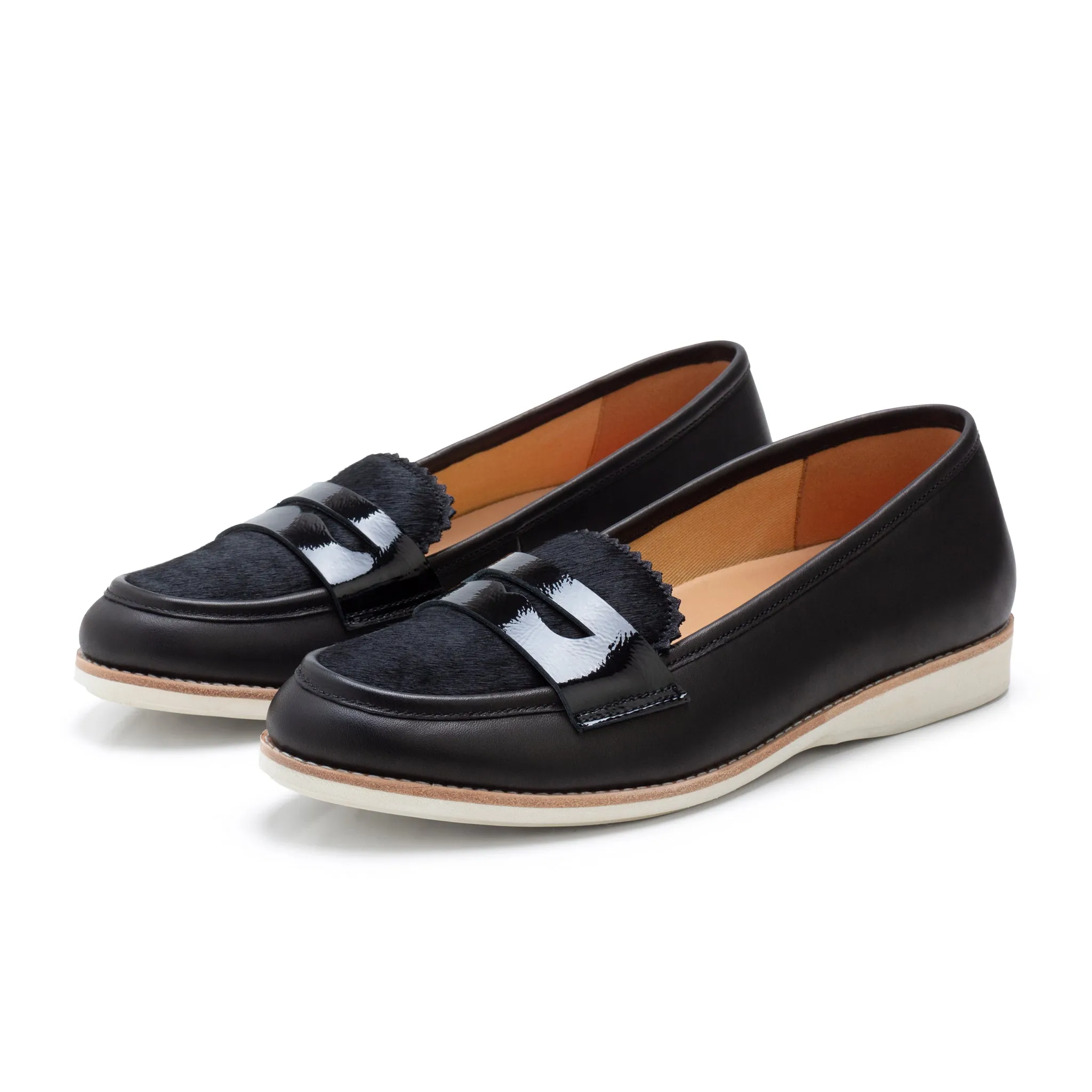 Penny Loafer All Black Multi